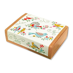 Cute Kawaii Shinzi Katoh Washi / Masking Deco Tape Set - Bird Nature Spring Flower - for Scrapbooking Journal Planner Organizer Schedule Craft