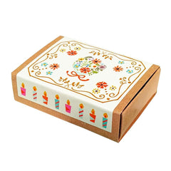 Cute Kawaii Shinzi Katoh Washi / Masking Deco Tape Set - Party Celebration Cake Congratulation - for Scrapbooking Journal Planner Organizer Schedule Craft