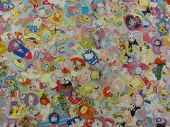 Grab Bag Stickers: 100 pcs My Melody, Purin, Little Twin Stars, Hello Kitty, Pochacco, Keroppi, Kuromi, Tuxedosam, Cinnamorolldestash lot pre-owned
