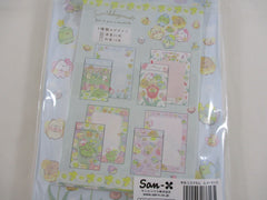 Cute Kawaii San-X ૮ ・ﻌ・ა Sumikko Gurashi Flower Letter Set Pack - A 2023 - Stationery Writing Paper Envelope Penpal