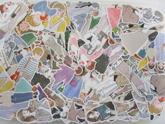 Grab Bag Stickers: 20 pcs GIRL People WOMAN sTyLE theme flake stickers