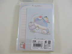 Cute Kawaii Crux Keshikko Seals MINI Letter Set Pack - Stationery Writing Gift Note Paper Envelope
