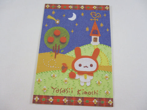 Rare ❤︎ Vintage *ੈ✩‧₊˚ Collectible - Cute Kawaii San-X Kimochi Rabbit Postcard B