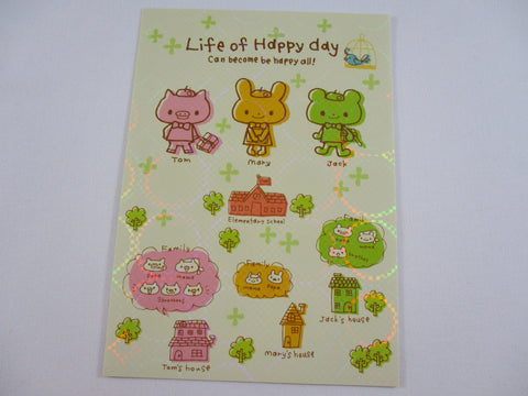 Rare ❤︎ Vintage *ੈ✩‧₊˚ Collectible - Cute Kawaii Life of Happy day Postcard