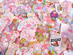 Grab Bag Stickers: 40 pcs Sanrio MY MELODY destash lot pre-owned