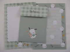 Cute Kawaii Sanrio Pochacco Mini Letter Set B - Small Writing Note Envelope Set Stationery