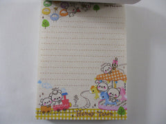 Rare ❤︎ Vintage *ੈ✩‧₊˚ Collectible ✿ Gift - Cute Kawaii VHTF Vintage Rare Collectible Kamio Honey Town Bear 4 x 6 Inch Notepad / Memo Pad - Stationery Designer Paper Collection Gift