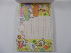 Rare ❤︎ Vintage *ੈ✩‧₊˚ Collectible ✿ Gift - Cute Kawaii VHTF Vintage Rare Collectible Kamio Honey Town Bear 4 x 6 Inch Notepad / Memo Pad - Stationery Designer Paper Collection Gift