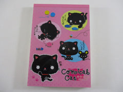 Rare ❤︎ Vintage *ੈ✩‧₊˚ Collectible ✿ Gift - Cute Kawaii San-X Comical Cat 4 x 6 Inch Notepad / Memo Pad - Stationery Designer Paper Collection 2007