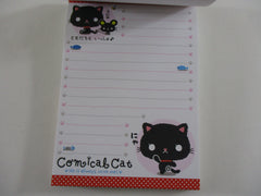 Rare ❤︎ Vintage *ੈ✩‧₊˚ Collectible ✿ Gift - Cute Kawaii San-X Comical Cat 4 x 6 Inch Notepad / Memo Pad - Stationery Designer Paper Collection 2007