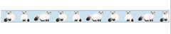 Cute Kawaii Greeting Life Washi / Masking Deco Tape - Kitty Cat Feline Pet - for Scrapbooking Journal Planner Craft Diary Planner Gift