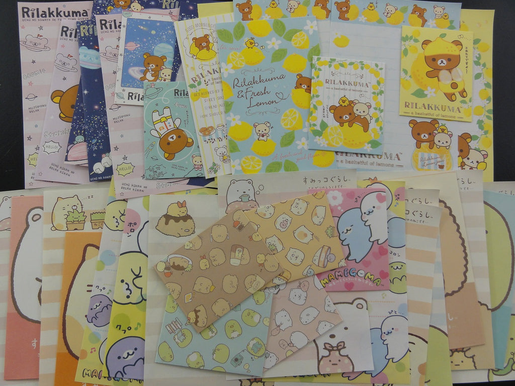 z San-X MINI Letter Paper + Envelope Theme Set