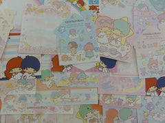 z Cute Kawaii Little Twin Stars Paper Memo Note Set Sanrio - for Stationery Writing Scrapbook Art Craft Penpal