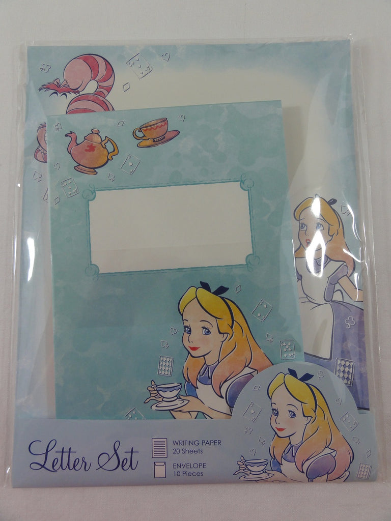Cute Kawaii Alice Letter Set Pack - Writing Paper Envelope Stationery Penpal Princess