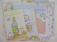 Cute Kawaii HTF San-X Sumikko Gurashi Home Sweet Friends Letter Sets - Stationery Writing Paper Envelope Gift