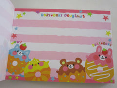 Cute Kawaii Crux Doki Doughnut Mini Notepad / Memo Pad - Stationery Designer Paper Collection Rare