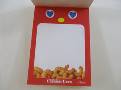 Cute Kawaii Caramel Corn Snack Mini Notepad / Memo Pad - Stationery Designer Paper Collection