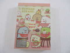 Cute Kawaii San-X Sumikko Gurashi Strawberry Fair Mini Notepad / Memo Pad - D - 2020