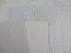Cute Kawaii Kamio Happy Day Cat Dog Bird Ghost Frog Letter Sets - Stationery Writing Paper Envelope Penpal