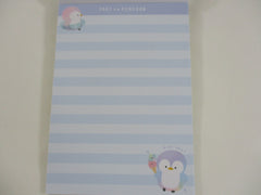 Cute Kawaii Q-Lia Penguin Yoki na Penchan 4 x 6 Inch Notepad / Memo Pad - Stationery Designer Paper Collection