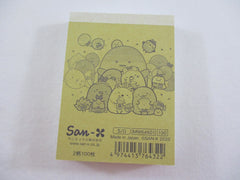 Cute Kawaii San-X Sumikko Gurashi Bubble Tea Bobba Tapioca Drink Mini Notepad / Memo Pad - A - Stationery Writing Message