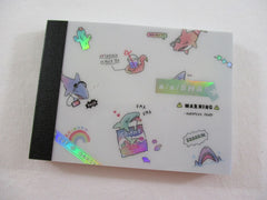 Cute Kawaii Q-lia Gummy Shark Bubble Tea Mini Notepad / Memo Pad - Stationery Designer Writing Paper Collection
