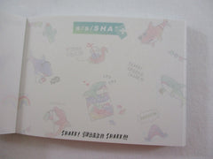 Cute Kawaii Q-lia Gummy Shark Bubble Tea Mini Notepad / Memo Pad - Stationery Designer Writing Paper Collection