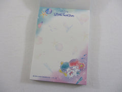 Cute Kawaii Sanrio Little Twin Stars Mini Notepad / Memo Pad - Stationery Designer Paper Collection