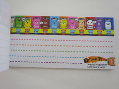Cute Kawaii Crux Drinks Coupon Style 3.25 x 6.75 Inch Notepad / Memo Pad - Stationery Designer Paper Collection - Vintage VHTF