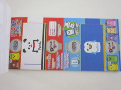 Cute Kawaii Crux Drinks Coupon Style 3.25 x 6.75 Inch Notepad / Memo Pad - Stationery Designer Paper Collection - Vintage VHTF