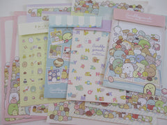 Cute Kawaii San-X Sumikko Gurashi Friends Collage Retro Letter Sets - A Writing Paper Envelope Stationery Penpal