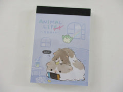 Cute Kawaii Q-Lia Hamsters Video Phone Game Mini Notepad / Memo Pad - Stationery Designer Paper Collection