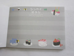 Cute Kawaii Q-Lia Sushi Mini Notepad / Memo Pad - Stationery Designer Paper Collection