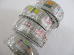 Cute Kawaii W-Craft Washi / Masking Deco Tape - Food Sushi Sashimi - for Scrapbooking Journal Planner Craft