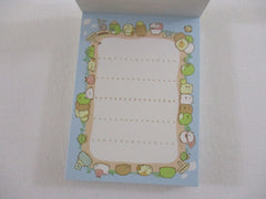 Cute Kawaii San-X Sumikko Gurashi Mini Notepad / Memo Pad - A - 2014 - Rare HTF