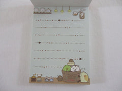 Cute Kawaii San-X Sumikko Gurashi Cafe Mini Notepad / Memo Pad - A - 2015 - Rare HTF