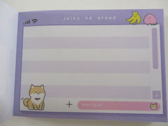 Cute Kawaii Kamio Bear Talks phone Text Mini Notepad / Memo Pad - Stationery Designer Paper Collection