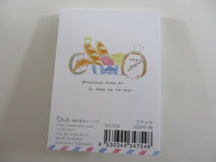Cute Kawaii Q-Lia Bakery of Hedgehog Mini Notepad / Memo Pad - Stationery Design Writing Paper Collection