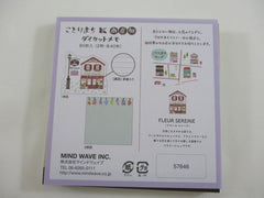 Cute Kawaii MW Fleur Sereine Flower Shop Notepad / Memo Pad - Stationery Designer Paper Collection