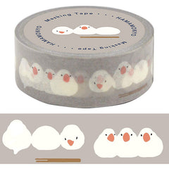 Cute Kawaii Hamamonyo Washi / Masking Deco Tape ♥ Bird for Scrapbooking Journal Planner Craft