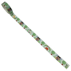 Cute Kawaii Shinzi Katoh Washi / Masking Deco Tape - My Garden ♥ Rabbit - for Scrapbooking Journal Planner Craft