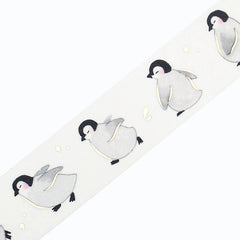 Cute Kawaii BGM Washi / Masking Deco Tape - Penguin - for Scrapbooking Journal Planner Craft