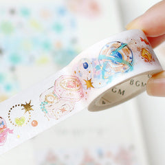 Cute Kawaii BGM Washi / Masking Deco Tape - Candy Sweet Candies Dreamy A - for Scrapbooking Journal Planner Craft