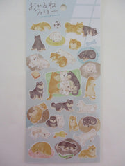 Cute Kawaii Mind Wave Ohirune Animal Pet Series  Sticker Sheet - Dog Puppy Puppies B - for Journal Planner Craft Diary Gift Schedule