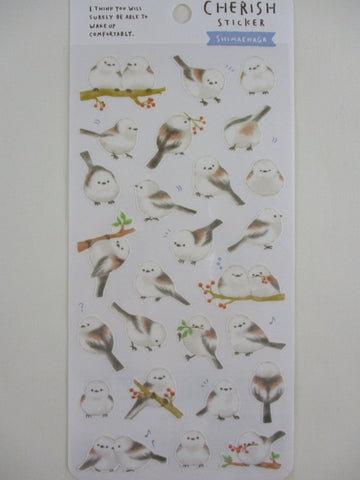 Cute Kawaii MW Cherish Series - C - Bird Sticker Sheet - for Journal Planner Craft