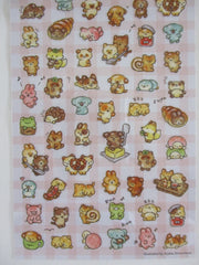 Cute Kawaii Mind Wave Ori Fuca fuca Baby Animals Squirrel Seal Frog Elephant Dog Turtle Pig Hedgehog Sticker Sheet - for Journal Planner Craft Diary Gift Schedule