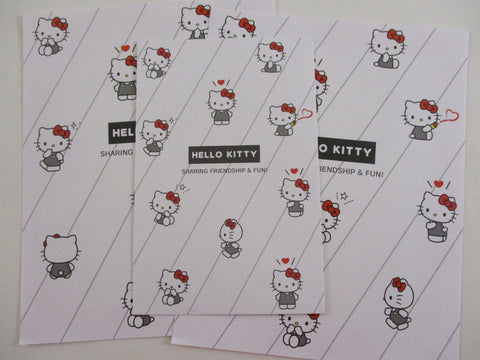 Cute Kawaii Sanrio Hello Kitty Letter Set 2023 - Writing Papers Envelope