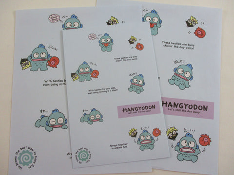 Cute Kawaii Sanrio Hangyodon Letter Set 2023 - Writing Papers Envelope