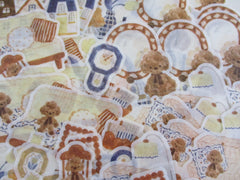 Cute Kawaii Papier Platz Flake Stickers Sack - Cozy Room Home Kitchen Dog Puppy Poodle Pet Animal - for Journal Diary Planner Agenda Schedule Scrapbook Craft Gift