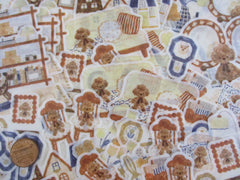 Cute Kawaii Papier Platz Flake Stickers Sack - Cozy Room Home Kitchen Dog Puppy Poodle Pet Animal - for Journal Diary Planner Agenda Schedule Scrapbook Craft Gift